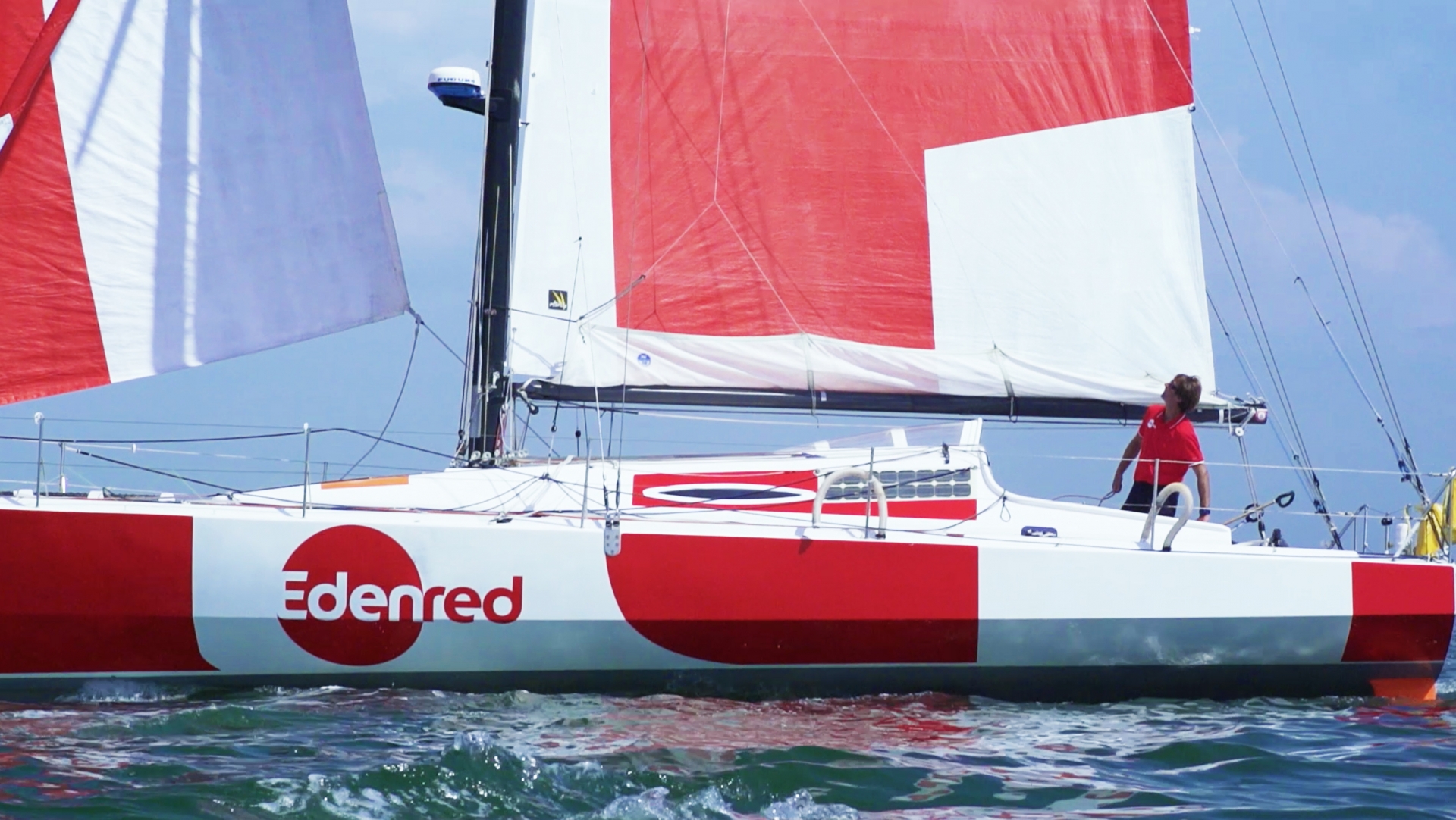 Sailing sponsoring Edenred